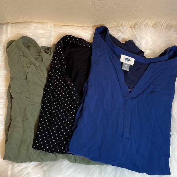 Bundle of 3 Old Navy Plus Size Shirts - Picture 1 of 15